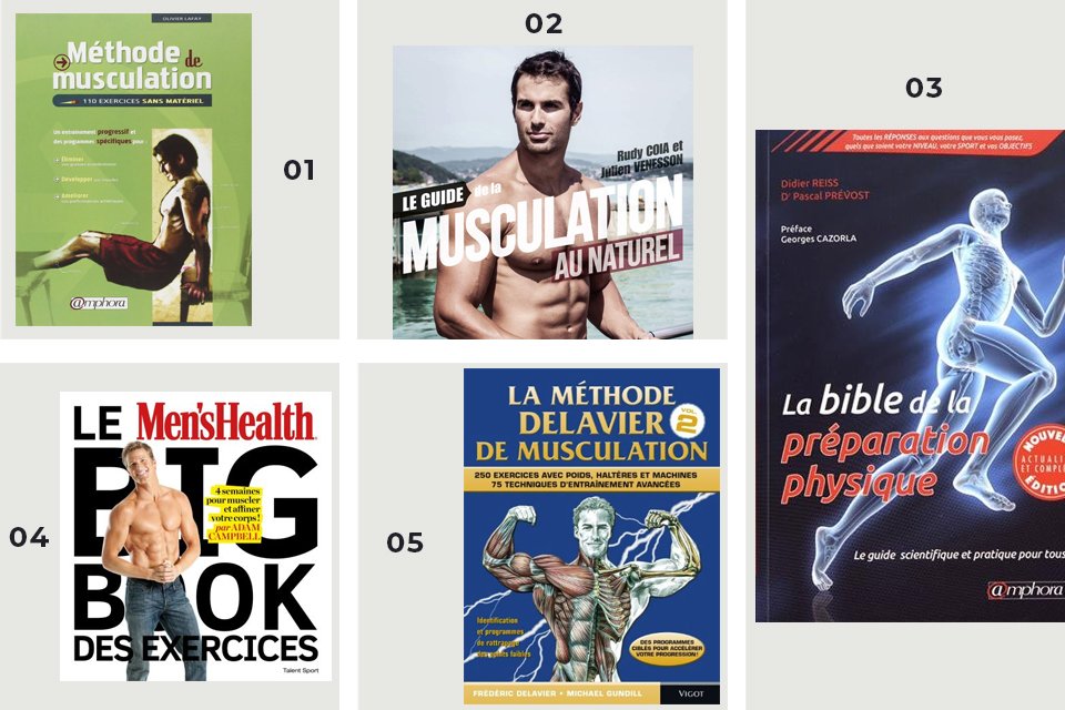 selection livres musculation 2020